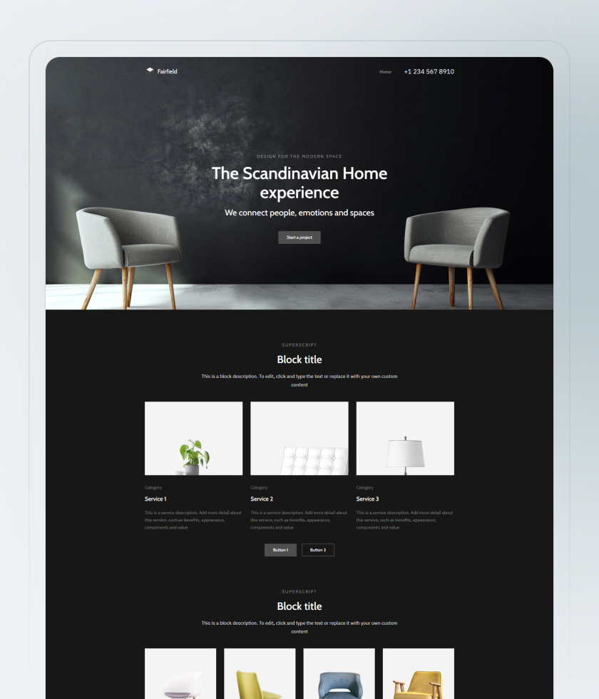 Real Estate Website Template 3