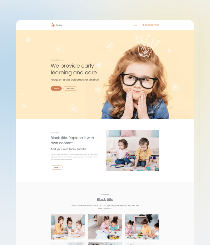 Medical Website Template 6