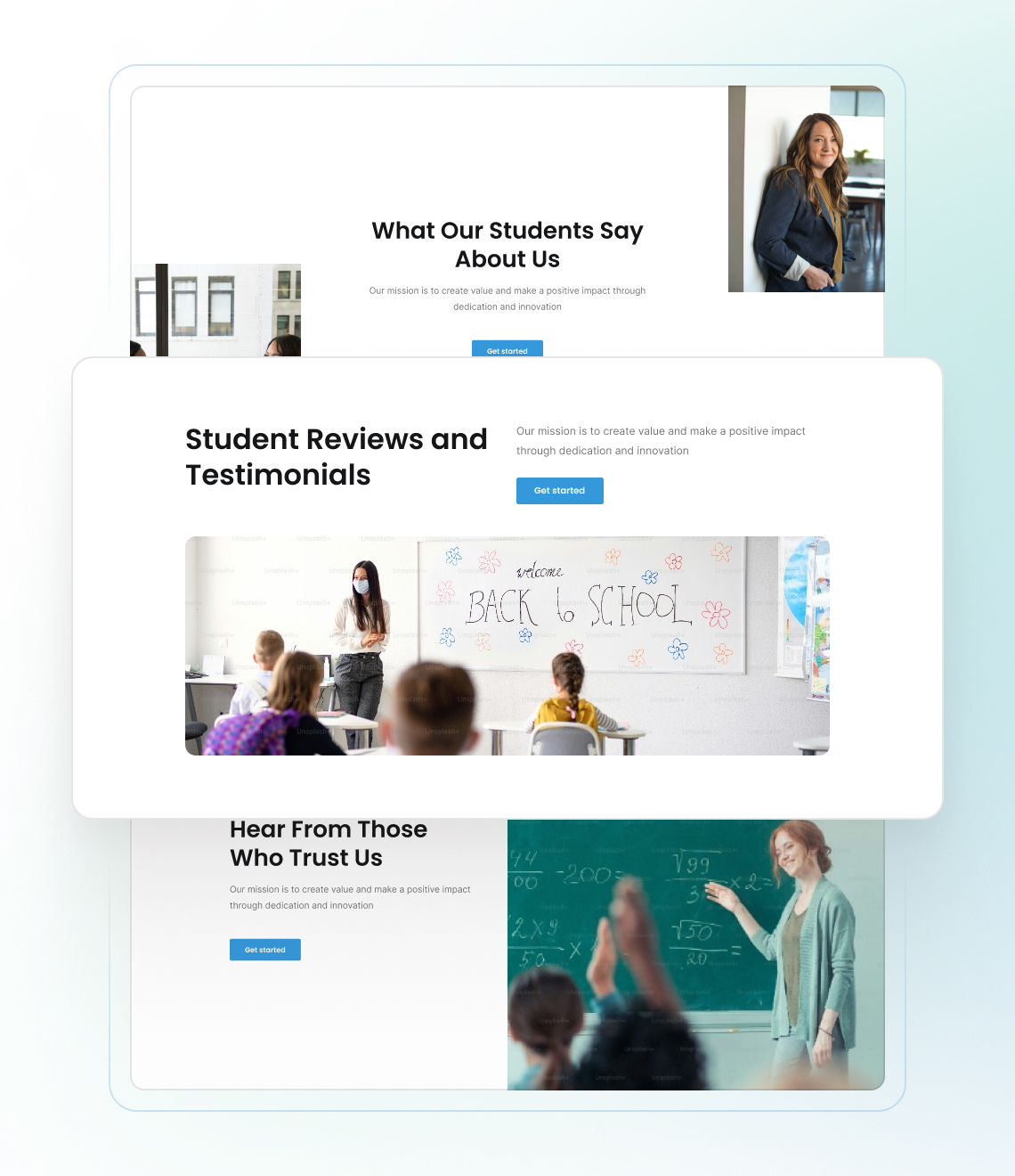 Best website builder for schools  