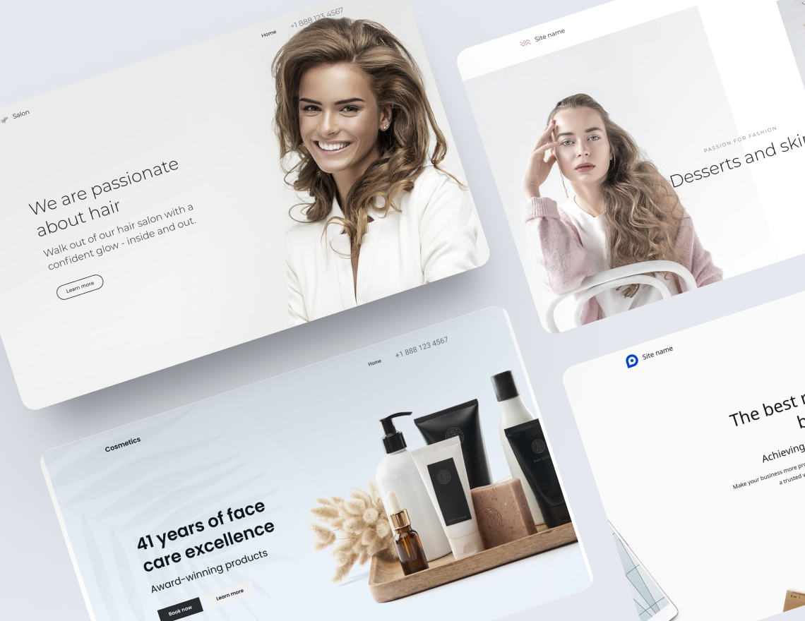 Free Makeup Artist Website Templates - Top 2021 Themes by Yola
