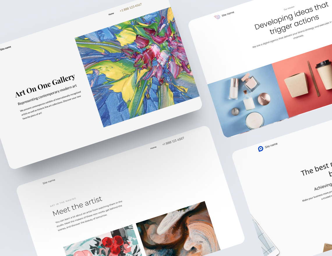 Free Graphic Design Website Templates Top 2021 Themes by Yola