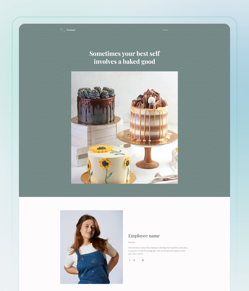 Restaurant Website Template 2