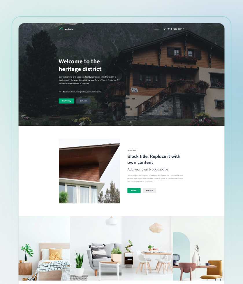 Landscaping Website Template 4