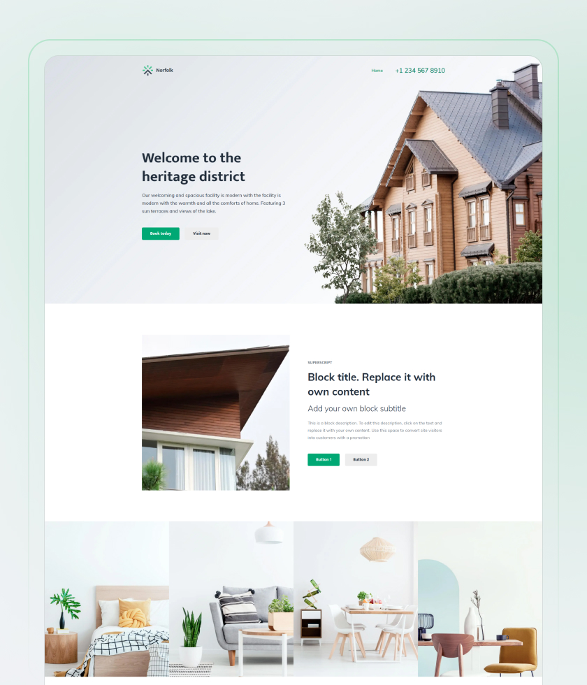 Broker Website Template 6