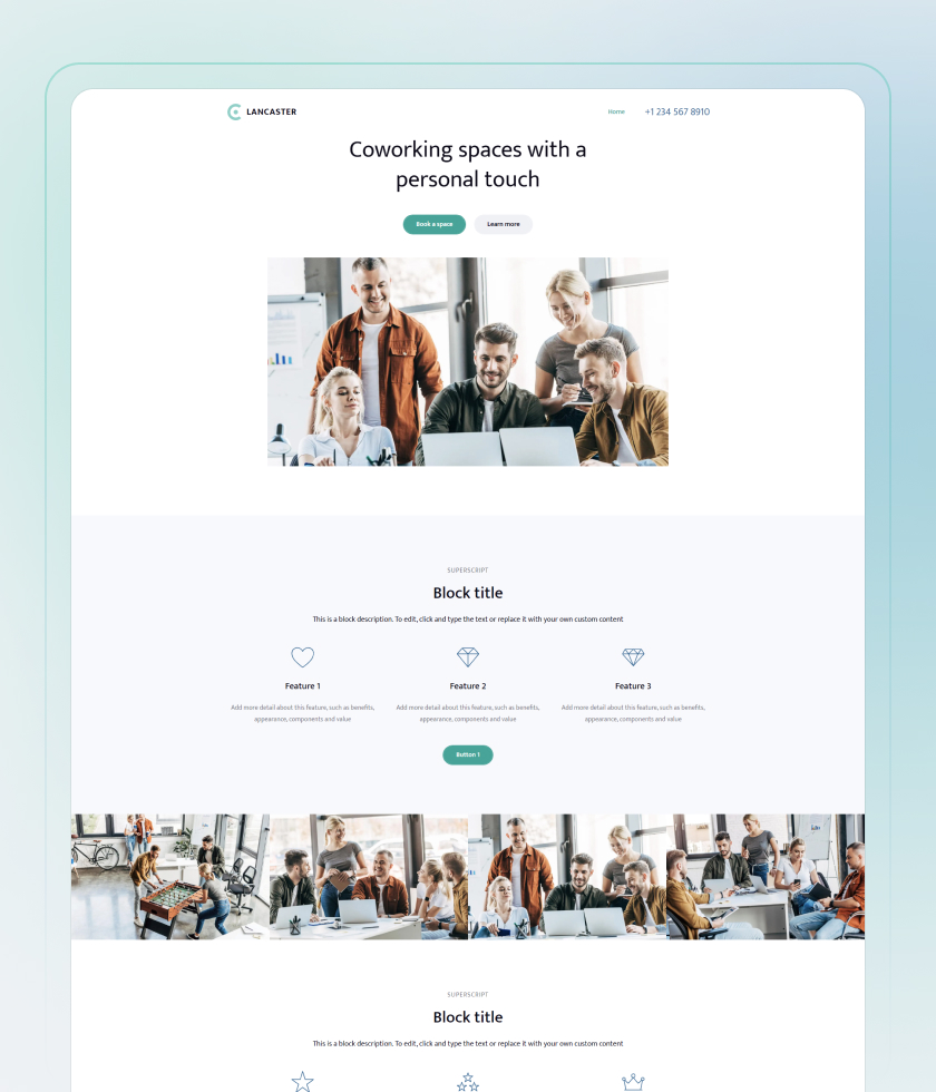 School Website Template 3