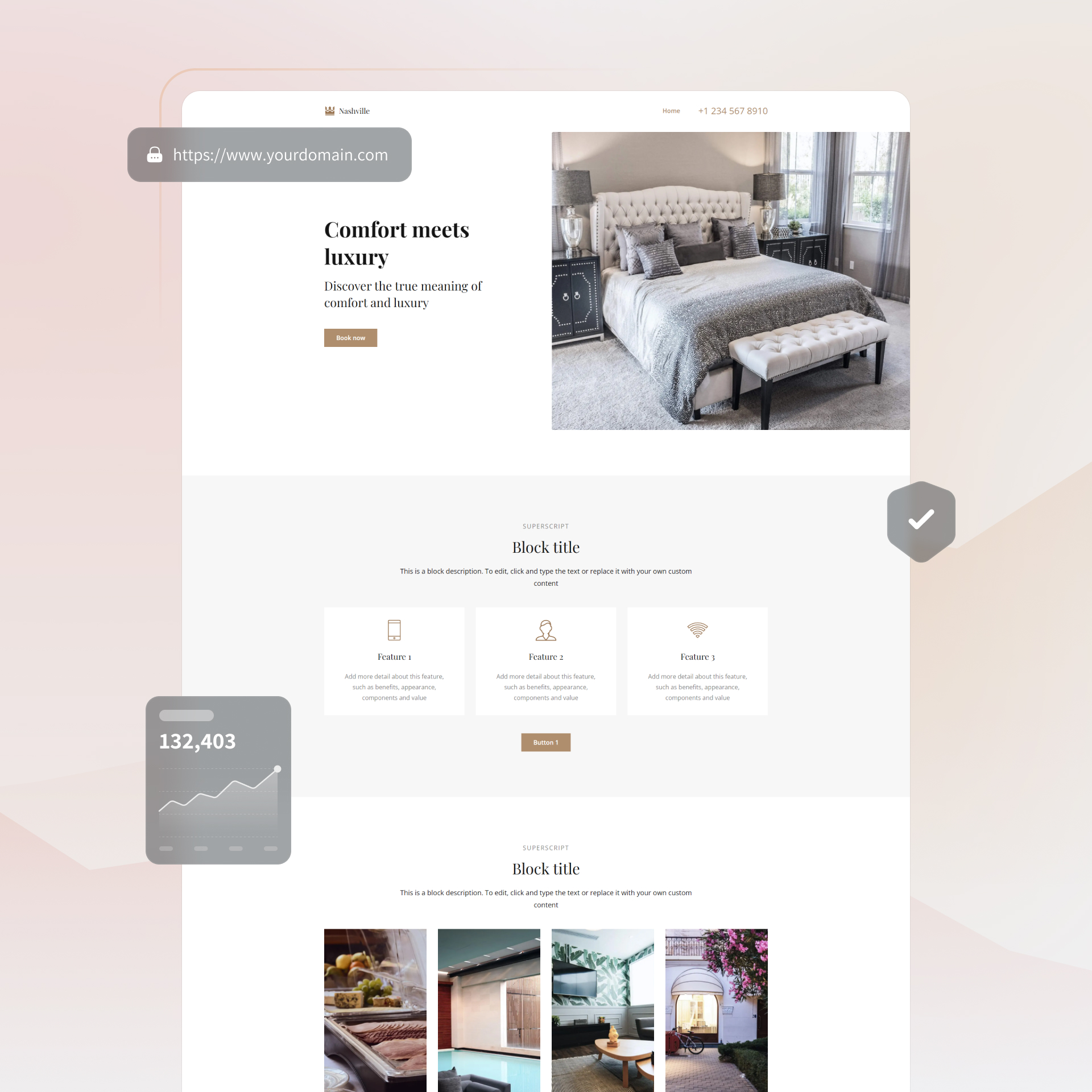 Website-Builder für Hotels