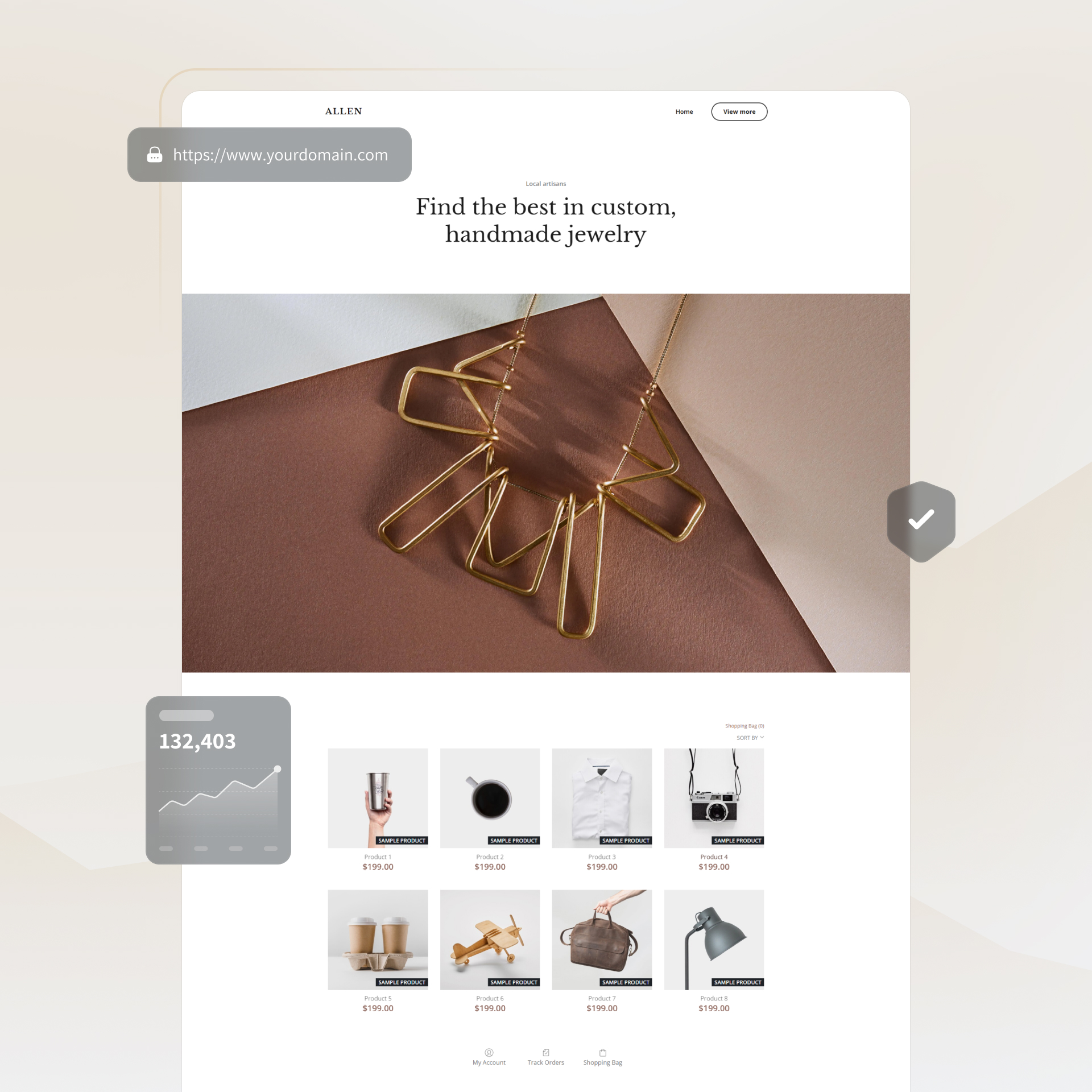 Schmuck-Website-Builder