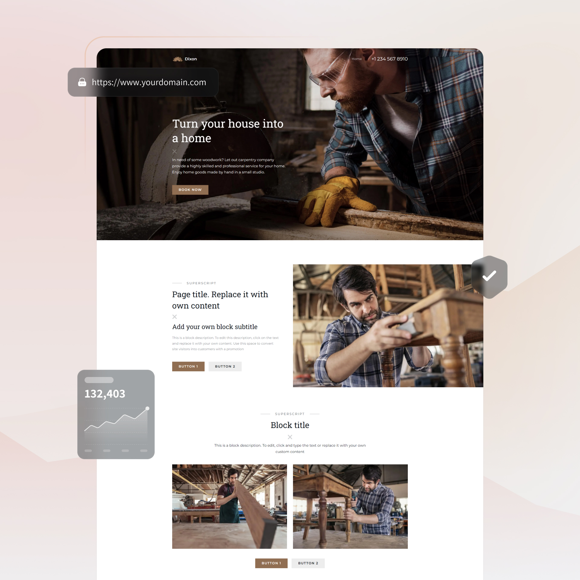 website builder for contractors