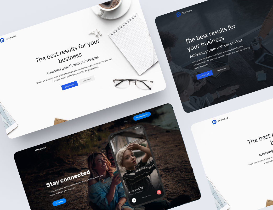 Free SaaS Website Templates Top 2021 Themes by Yola