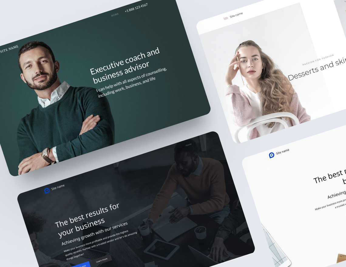 Free Life Coach Website Templates - Top 2021 Themes by Yola