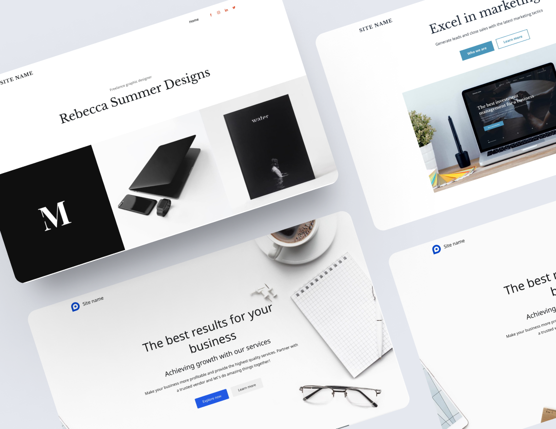 Free Print Shop Website Templates Top 2021 Themes by Yola