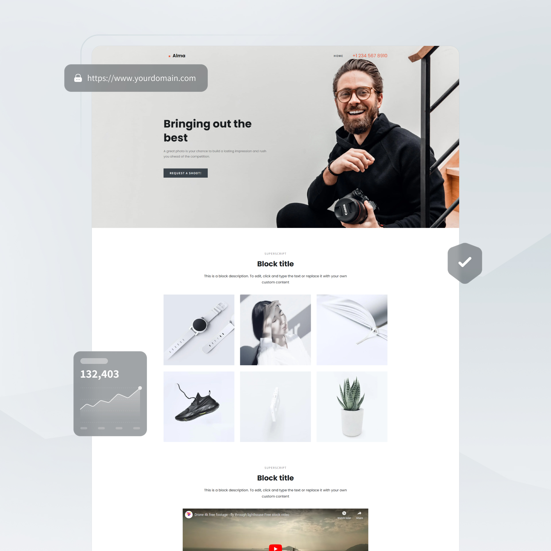 photography website builder