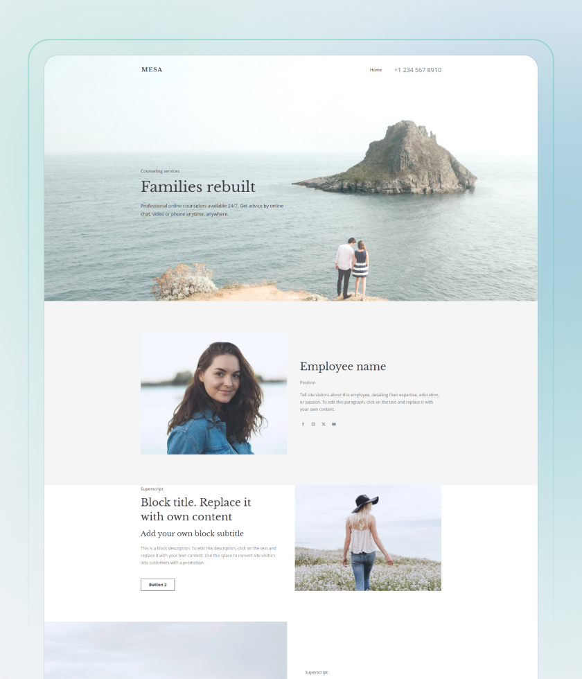 Donation Website Template 7