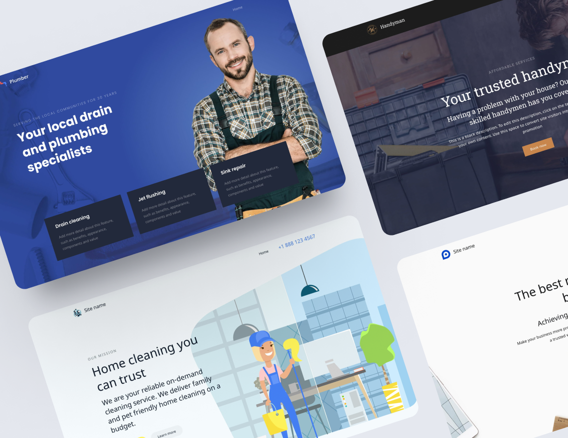 Free Cleaning Service Website Templates Top 2021 Themes By Yola